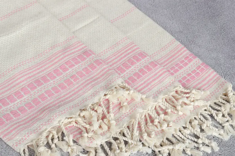 Monogram Kitchen Towel, Bridesmaid Gifts, 40x20 Linen Striped Towel, Personalized Turkish Towel, Monogrammed Hand Towel, Turkish Towel Monogram - 5