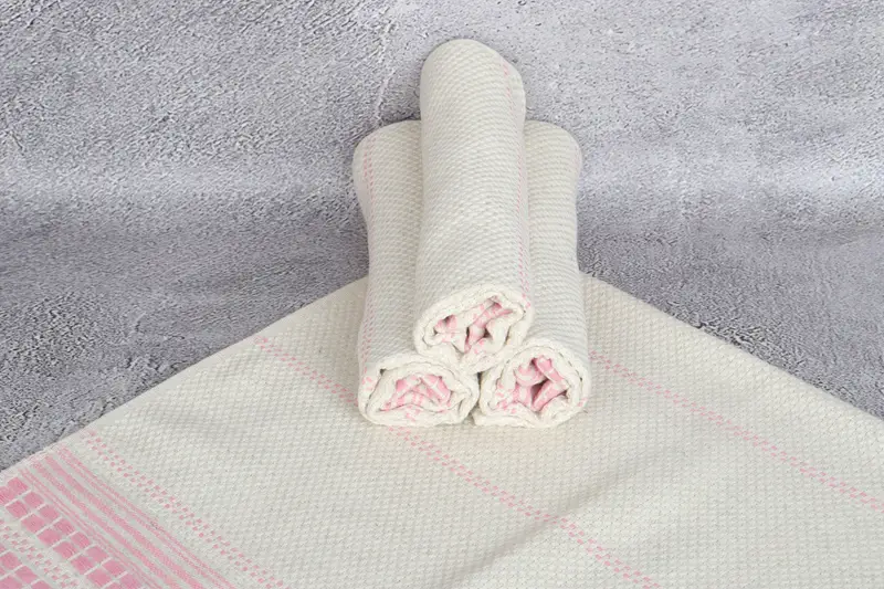 Monogram Kitchen Towel, Bridesmaid Gifts, 40x20 Linen Striped Towel, Personalized Turkish Towel, Monogrammed Hand Towel, Turkish Towel Monogram - 7