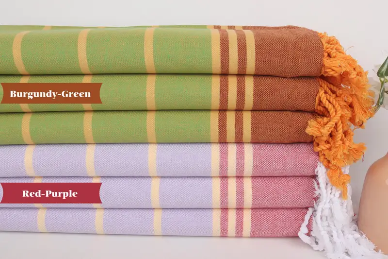 Monogram Turkish Bath Towel, Summer Gift, Bridal Shower Gifts, 70x36 Cotton Striped Towel, Organic Turkish towel, Bachelorette Party Decorations - 1
