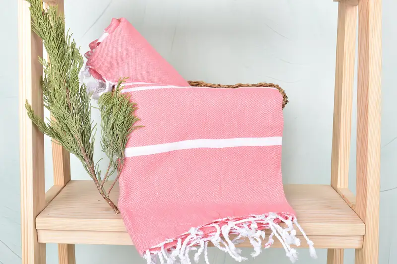 Beach towel, Embroidered Towel, Unique Wedding Gift, 70x40 Cotton Striped Towel, Mexico Bachelorette Party Gifts, Engagement Gift, Beach Towel Gift - 4