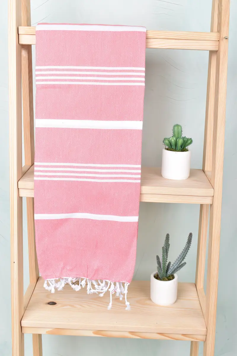 Beach towel, Embroidered Towel, Unique Wedding Gift, 70x40 Cotton Striped Towel, Mexico Bachelorette Party Gifts, Engagement Gift, Beach Towel Gift - 8