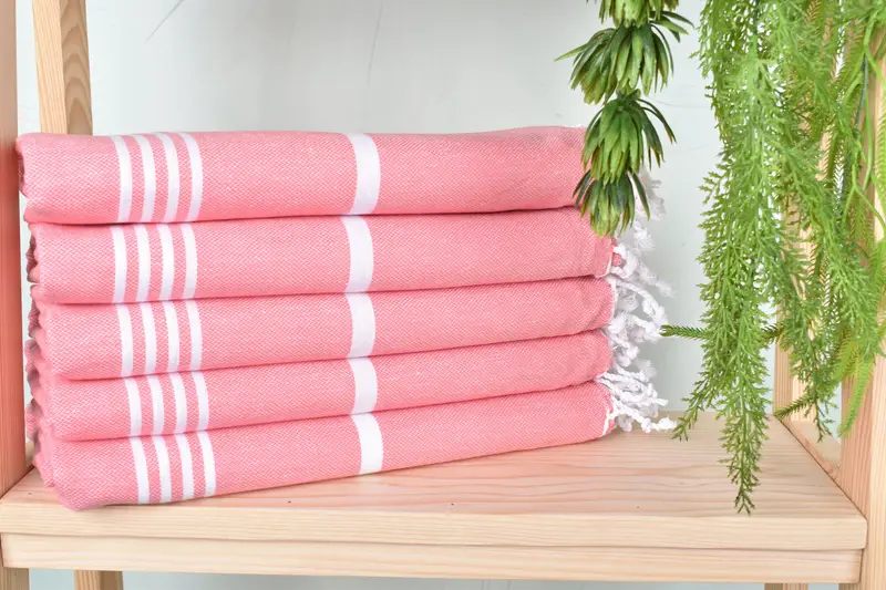 Beach towel, Embroidered Towel, Unique Wedding Gift, 70x40 Cotton Striped Towel, Mexico Bachelorette Party Gifts, Engagement Gift, Beach Towel Gift - 2