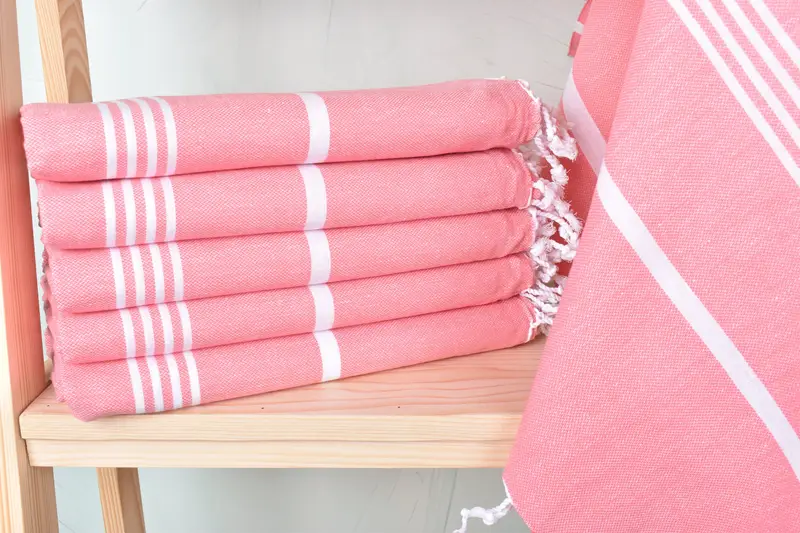 Beach towel, Embroidered Towel, Unique Wedding Gift, 70x40 Cotton Striped Towel, Mexico Bachelorette Party Gifts, Engagement Gift, Beach Towel Gift - 1