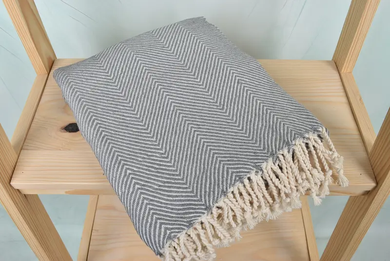 Best spa Turkish towel for luxury home decor, 70x40 Cotton Herringbone Towel, Hammam towel, Bachelorette Gifts, Bridesmaid Gift, Christmas Favors - 5