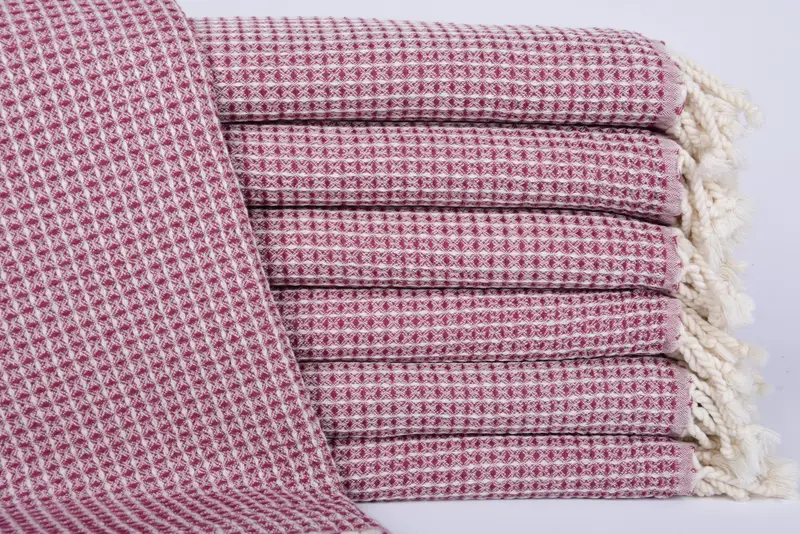 Wedding Gifts Towel, Wedding For Favor, Eco-Friendly Turkish Towel, Bachelorette Party Gift, Quick-Dry Beach Towel, 68x36 Cotton Waffle Towel - 1
