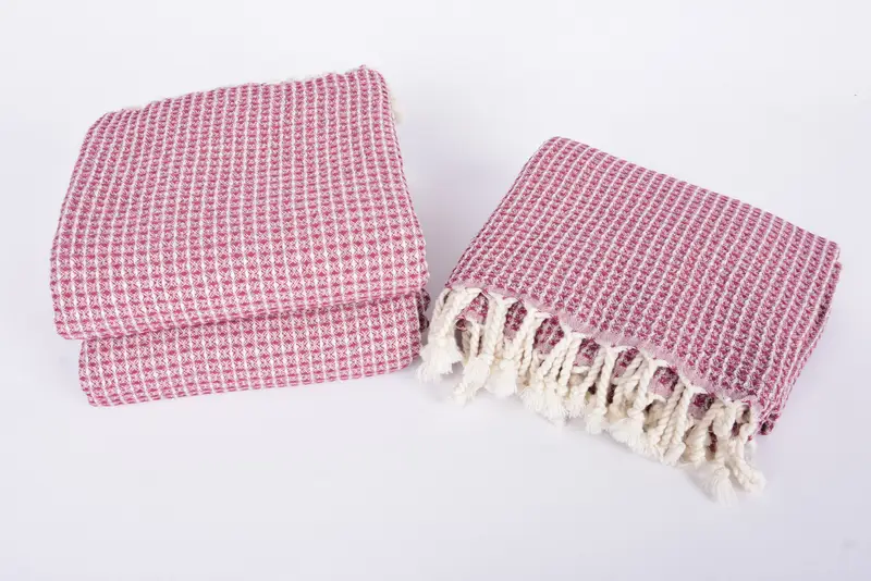 Wedding Gifts Towel, Wedding For Favor, Eco-Friendly Turkish Towel, Bachelorette Party Gift, Quick-Dry Beach Towel, 68x36 Cotton Waffle Towel - 7