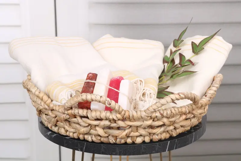 Engagement Gift, Handmade Gift, Absorbent Turkish towel, Travel Towel, 68x36 Cotton Striped Towel, Handmade Turkish Towel, Monogrammed Beach Towel - 5