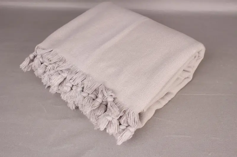 Turkish Blanket Throw, 88x70 Cotton Stonewashed Chevron Towel, Bachelorette Gifts, Personalized Gifts, Couch Blanket, Bridal Shower Gift - 4