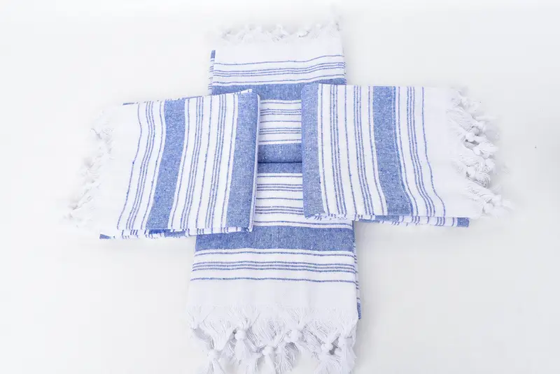 Spa Gift Towel, Turkish towel, Bachelorette Party Favors Beach, Turkish bath towel, Luxury towel, Turkish Towel Bulk, 68x32 Cotton Striped Towel - 6
