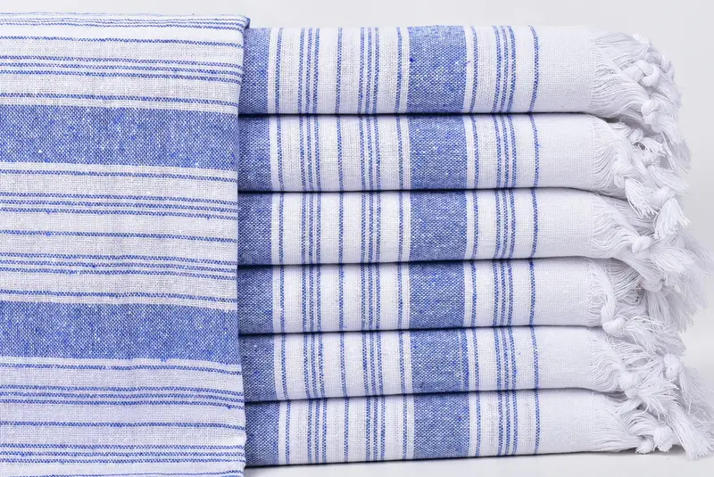 Spa Gift Towel, Turkish towel, Bachelorette Party Favors Beach, Turkish bath towel, Luxury towel, Turkish Towel Bulk, 68x32 Cotton Striped Towel - 1