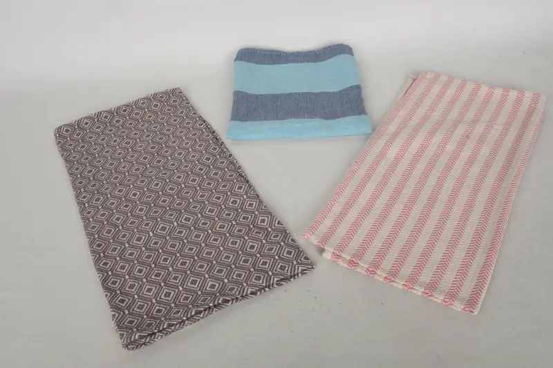 36x18 Cotton Set of 10 Towel, Organic Towel, Personalized Dish Towel, Personalized Gift, Handmade Gift, Monogram Kitchen Towel, House Warming Gift - 5