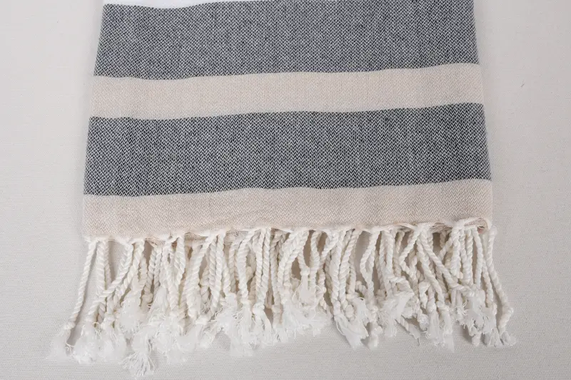 Quick-dry peshtemal, Quick-Dry Beach Towel, Bachelorette Favor, 70x40 Cotton Striped Towel, Personalized Gift, Custom Wedding Towel, Gym Towel - 3