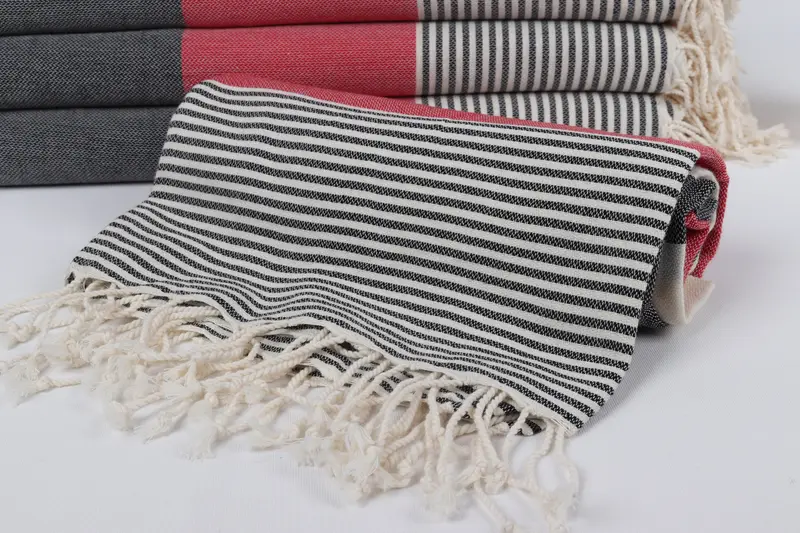 Turkish Towel USA, Personalized Wedding Gift, 68x40 Cotton Striped Towel, Summer Towel, Custom Wedding Gift, Custom Name Towel, Bachelor Party Gifts - 4