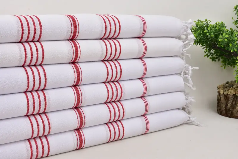 Gift For Her, Quick-dry peshtemal, Wedding For Favor, Custom Towel Beach, Bath towel, 70x40 Cotton Striped Towel, Extra large Turkish bath towel - 3