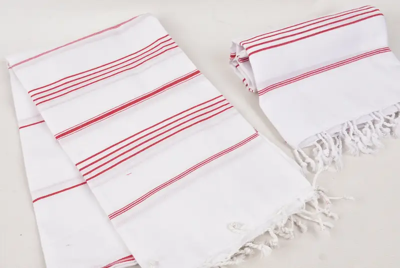 Gift For Her, Quick-dry peshtemal, Wedding For Favor, Custom Towel Beach, Bath towel, 70x40 Cotton Striped Towel, Extra large Turkish bath towel - 7