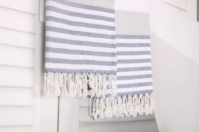 70x40 Cotton Striped Towel, Bachelorette Party Favors, Personalized Wedding Gift For Couple, Hammam towel, Hammam Towel USA, Bridal Shower Gift - 8