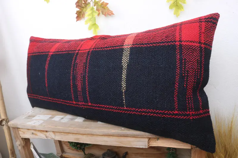 Decorative Bolster Pillow, Meditation Pillow Sham, Home Decor Pillow, Antique Pillows, Cushion, Vintage Pillow, 16x36 Brown Cushion - 4