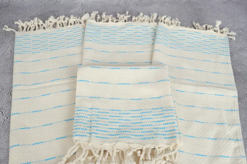 Personalized Wedding Gift, 36x18 Cotton Striped Design Towel, Personalized Hand Towel, Gift For The Home Decor, Bridesmaid Gifts, Wedding Favors - 4
