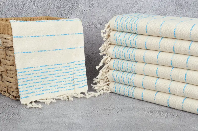 Personalized Wedding Gift, 36x18 Cotton Striped Design Towel, Personalized Hand Towel, Gift For The Home Decor, Bridesmaid Gifts, Wedding Favors - 3