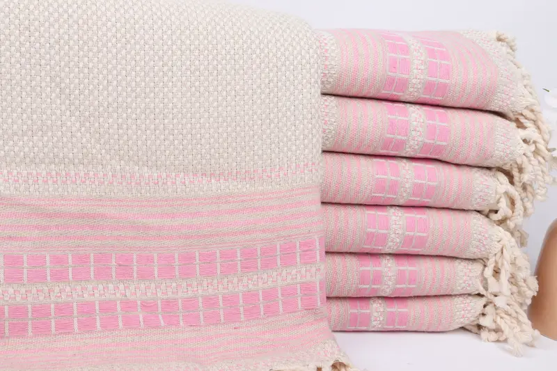 Sand-resistant towel, Beach Towel Bulk, Hammam Towel USA, 68x40 Linen Striped Towel, Gift For Boyfriend, Customized Turkish Towel, Best Friend Gift - 1