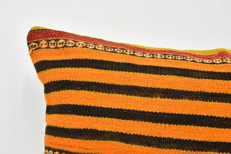 20x28 Orange Cushion Case, Boho Pillow Sham Cover, Antique Pillows, Luxury Pillow Cover, Pastel Pillow Cover, Turkish Pillow, Cushion - 2