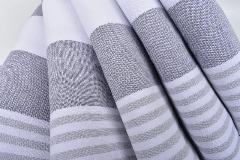 Personalized Wedding Gift, 68x36 Cotton Striped Terry Towel, Gift Towel, Organic Turkish towel, Lightweight Turkish towel, Beach Towel Personalized - 5