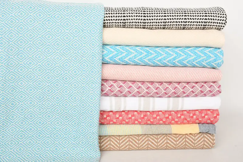 Monogram Hand Towel, 40x20 Cotton Set of 10 Towel, Gift For Bride, Travel Towel, Handmade Gift, Personalized Kitchen Towel, Turkish Towel Hand Towel - 1