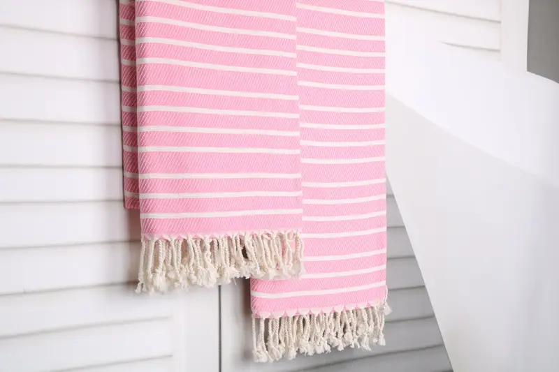 Soft and absorbent Turkish towel, Bridesmaid Gifts, Personalized Bridesmaid Gift, Gifts For Him, Christmas Favors, 70x40 Bamboo Herringbone Towel - 8
