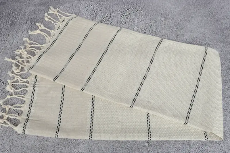 Bachelorette Party Decorations, 40x20 Linen Striped Towel, Gift For Best Friend, Bridesmaid Gifts, Turkish Tea Towel, Gift For Her, Wedding Favors - 6