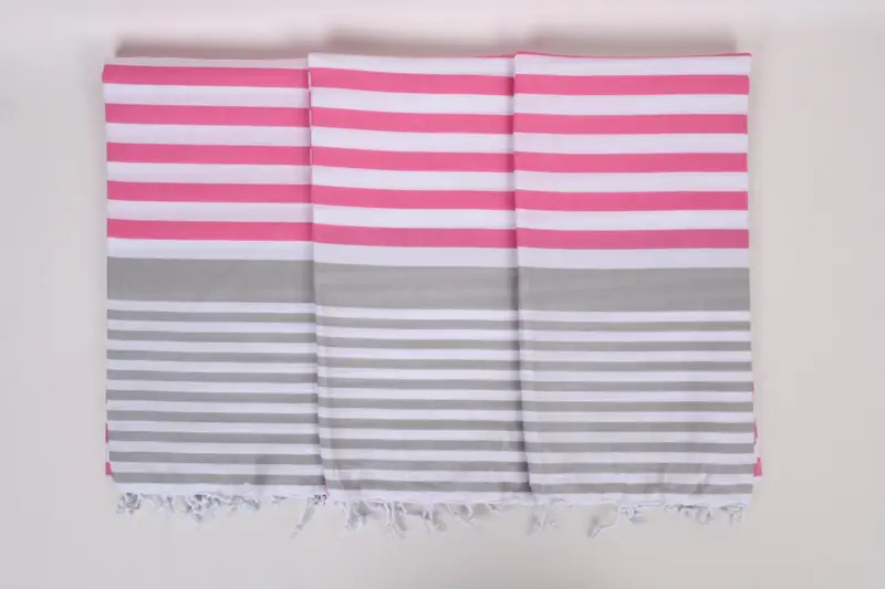 Organic Towel, Bachelorette Gifts, Lightweight Turkish towel, Housewarming Gift, Beach Towel Bulk, Bridal Shower Gifts, 68x36 Cotton Striped Towel - 7