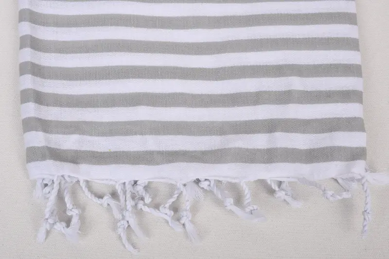 Organic Towel, Bachelorette Gifts, Lightweight Turkish towel, Housewarming Gift, Beach Towel Bulk, Bridal Shower Gifts, 68x36 Cotton Striped Towel - 3