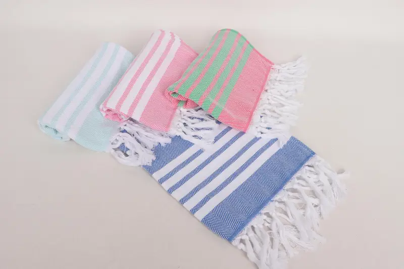 Xmas Gifts, 40x20 Cotton Zig zag Towel, Spa Towel, Monogrammed Hand Towel, Turkish Tea Towel, Custom Hand Towel, Custom Gift, Girl Trip Party Favor - 3
