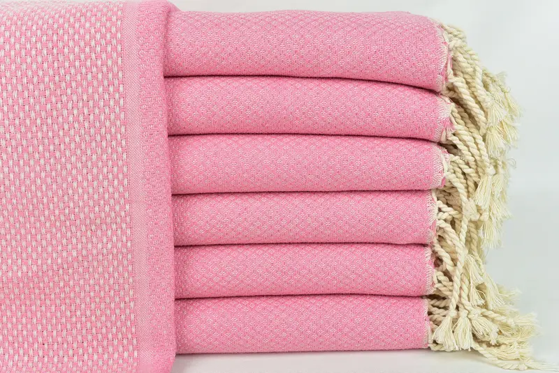 Personalized Towel, Gift For Best Friend, Monogram Beach Towel, Hammam towel, Bridesmaid Towel, Girls Weekend Favors, 64x38 Cotton Geometric Towel - 1