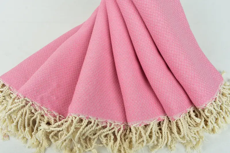 Personalized Towel, Gift For Best Friend, Monogram Beach Towel, Hammam towel, Bridesmaid Towel, Girls Weekend Favors, 64x38 Cotton Geometric Towel - 4