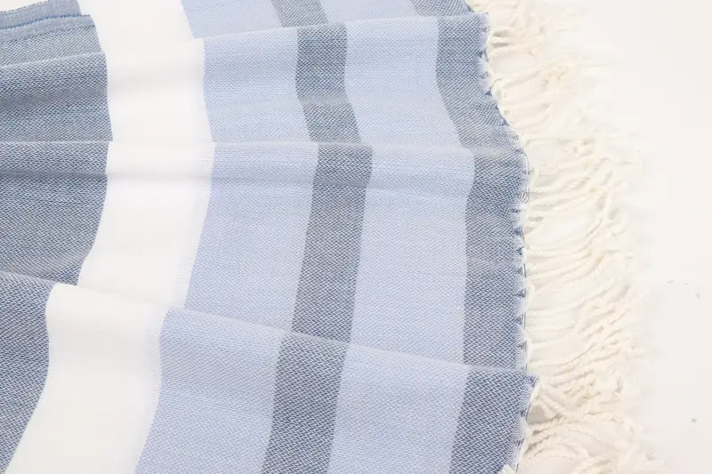 70x40 Cotton Striped Towel, Wedding Gift Ideas, Gift For Her, Sand-resistant towel, Embroidery Towel, Custom Wedding Gifts, Turkish Towel Monogram - 8