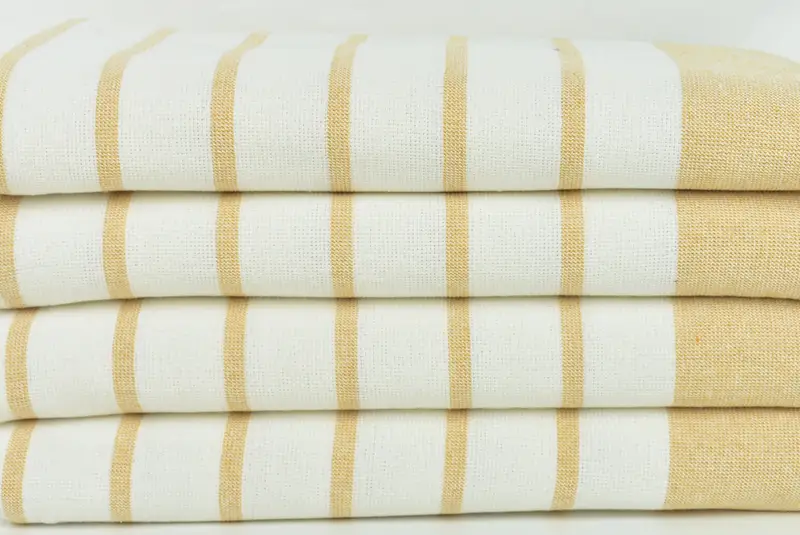 68x39 Cotton Striped Towel, Gift For Wedding Day, Hammam Towel USA, Housewarming Gift, Turkish bath towel, Gift Towel, Bridal Shower Gift - 2
