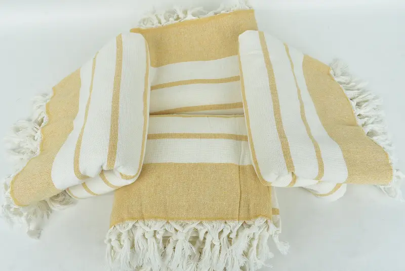 68x39 Cotton Striped Towel, Gift For Wedding Day, Hammam Towel USA, Housewarming Gift, Turkish bath towel, Gift Towel, Bridal Shower Gift - 6