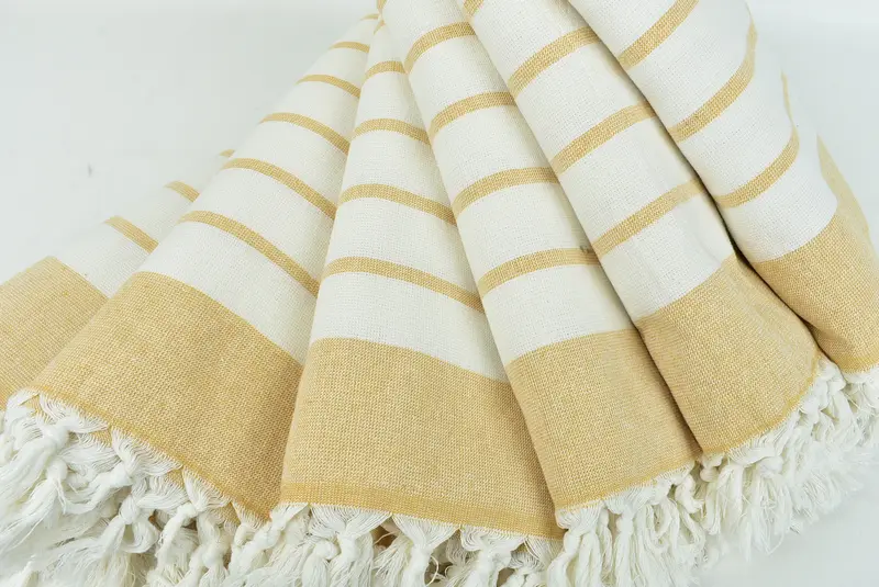 68x39 Cotton Striped Towel, Gift For Wedding Day, Hammam Towel USA, Housewarming Gift, Turkish bath towel, Gift Towel, Bridal Shower Gift - 4