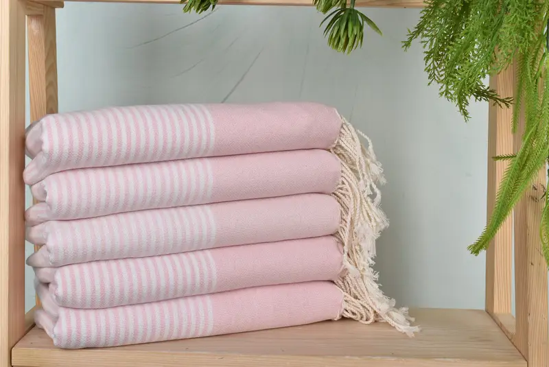 70x40 Cotton Striped Towel, Bachelorette Party Gift, Baby Boy Gift, Bachelor Towel, Home Decor Gifts, Handmade Gift, Extra large Turkish bath towel - 1
