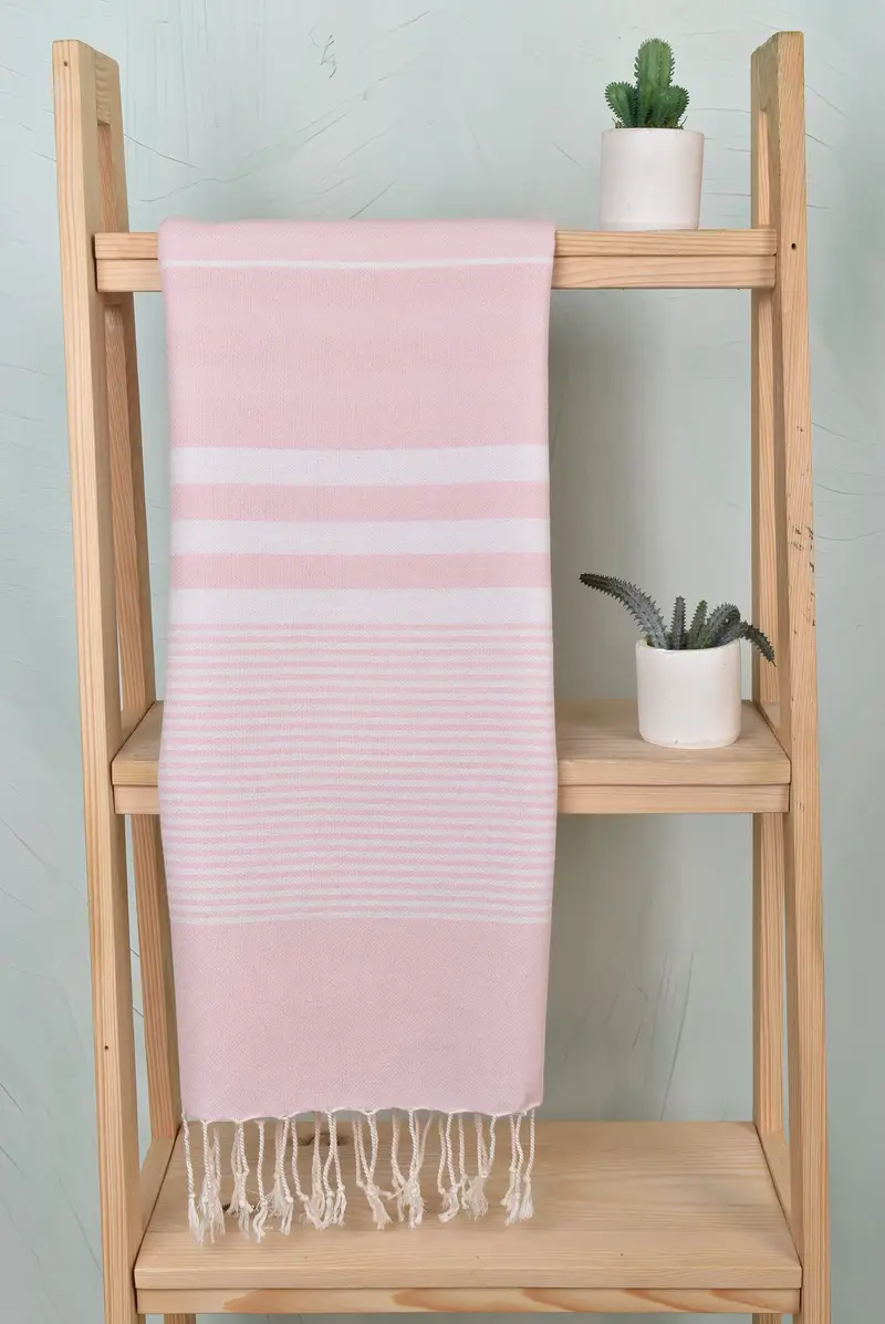 70x40 Cotton Striped Towel, Bachelorette Party Gift, Baby Boy Gift, Bachelor Towel, Home Decor Gifts, Handmade Gift, Extra large Turkish bath towel - 8