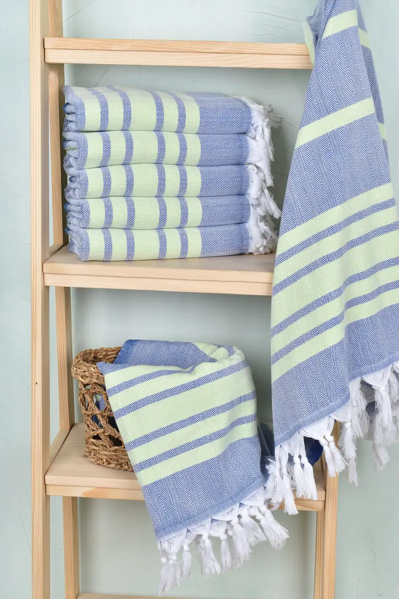 Peshtemal Towel, Spa Towel, Best Friend Gift, 64x40 Cotton Chevron Towel, Bachelor Bachelorette Party Favors, Gift For Him, Welcome Wedding Gift - 3