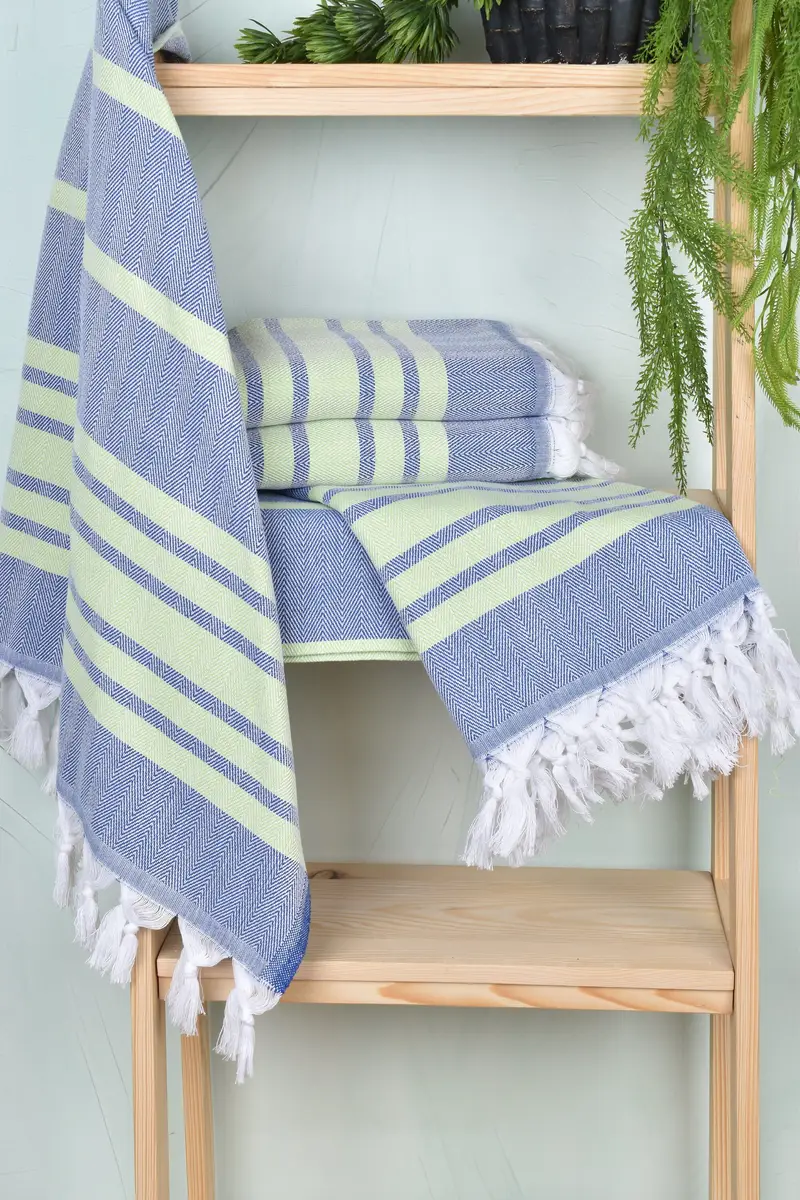 Peshtemal Towel, Spa Towel, Best Friend Gift, 64x40 Cotton Chevron Towel, Bachelor Bachelorette Party Favors, Gift For Him, Welcome Wedding Gift - 6