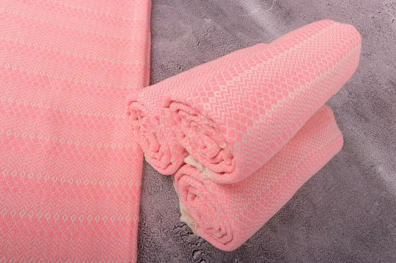 Luxury towel, Bridesmaid Gifts, Peshtemal Towel USA, Absorbent towel, Kids Beach Towel, 70x38 Cotton Diamond Towel, Wedding Day Gift For Bride - 8