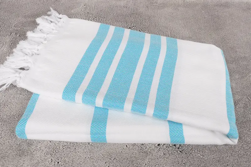 70x40 Cotton Herringbone Towel, Soft towel, Spa Gift, Girl Trip Party Favor, Bachelorette Party Gifts Bridesmaids, Absorbent Turkish towel - 6