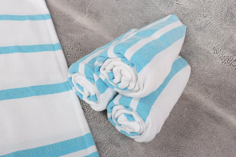 70x40 Cotton Herringbone Towel, Soft towel, Spa Gift, Girl Trip Party Favor, Bachelorette Party Gifts Bridesmaids, Absorbent Turkish towel - 8