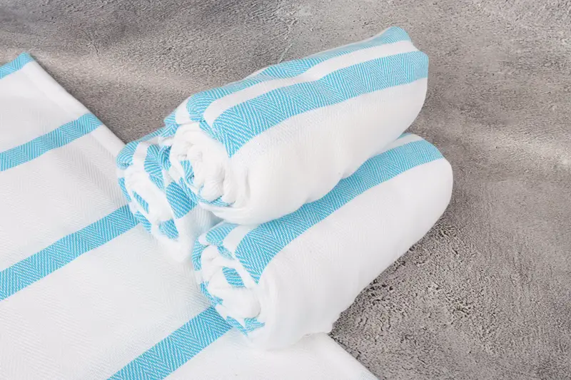 70x40 Cotton Herringbone Towel, Soft towel, Spa Gift, Girl Trip Party Favor, Bachelorette Party Gifts Bridesmaids, Absorbent Turkish towel - 7