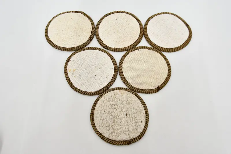 Posavasos redondo bohemio, posavasos étnicos únicos