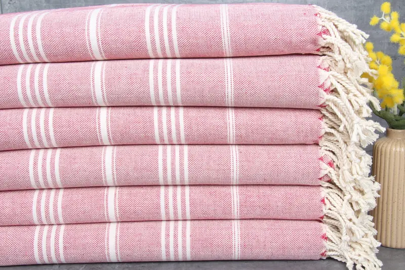 70x40 Cotton Striped Towel, Bathroom Towel, Bridemaids Beach Towel, Beach Towel Bulk, Absorbent towel, Peshtemal Towel, Girls Weekend Getaways Gifts - 1