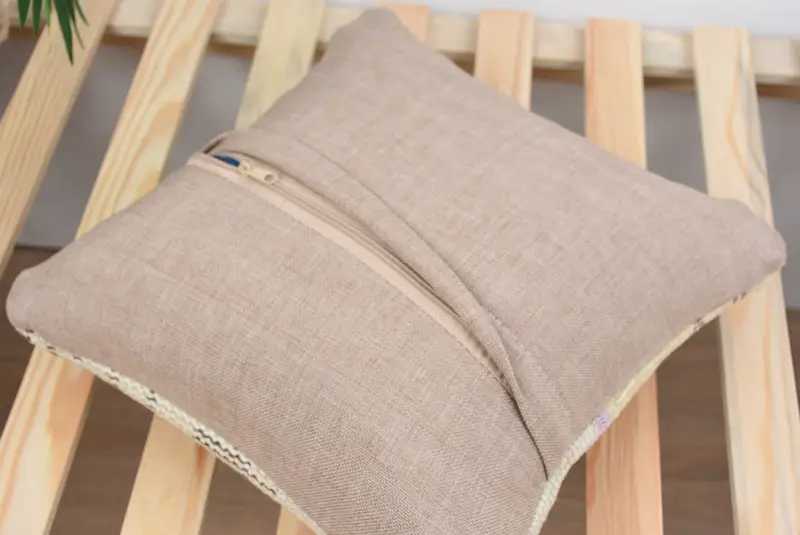 Cushion, Chair Pillow Sham, Luxury Pillow Case, Pillow for Couch, Gift Pillow, 14x14 Beige Cushion Cover, Colorful Pillow Sham, Kilim Cushion Sham - 8