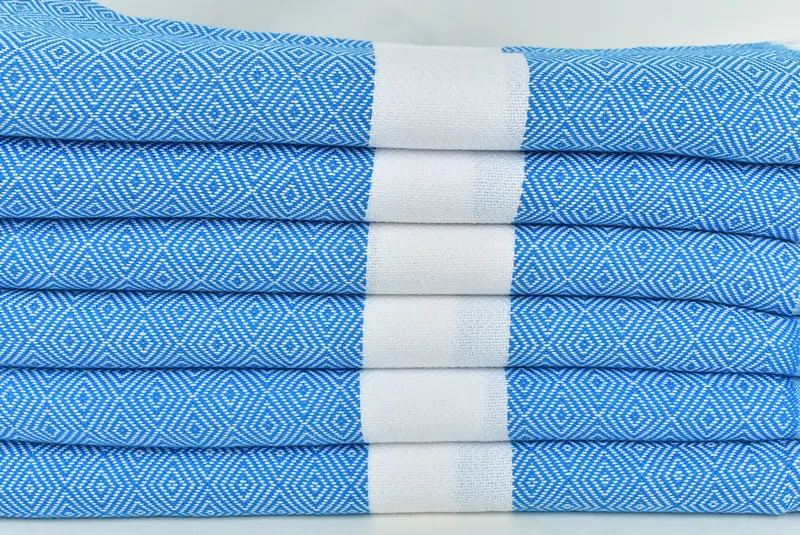 Organic towel, Wedding Gift, Beach Towel Personalized, Bachelorette Party Gifts Bridesmaids, 70x40 Cotton Diamond Towel, Welcome Wedding Gift - 2